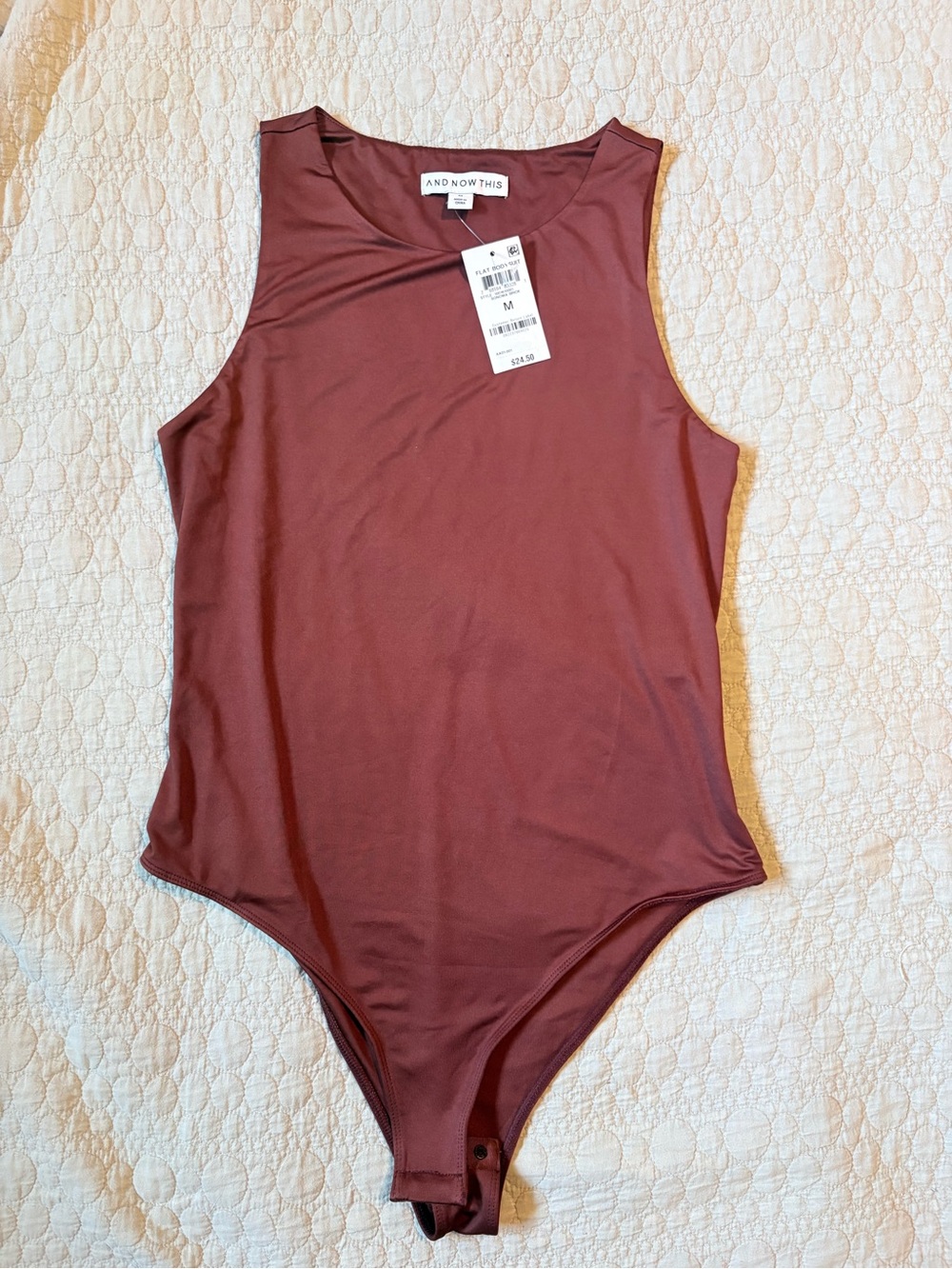 NWT Bodysuit- AND NOW THIS Gorgeous Bronze color!